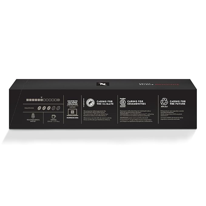 Nespresso Capsules Vertuo, Melozio Decaffeinato, Medium Roast Espresso, 30-Count Coffee Pods, Brews 7.8 oz. – Bild 2