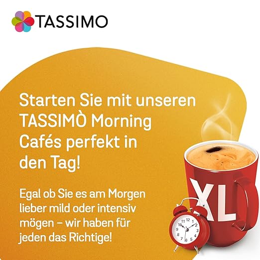 Tassimo Kapseln Morning Café XL Strong & Intense, Big Pack, 5 x 21 Pads, 105 Kaffeekapseln – Bild 4